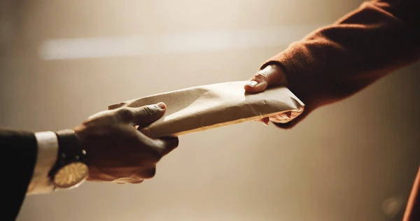 تسليم مال من مشتري لبائع : الدفع كاش