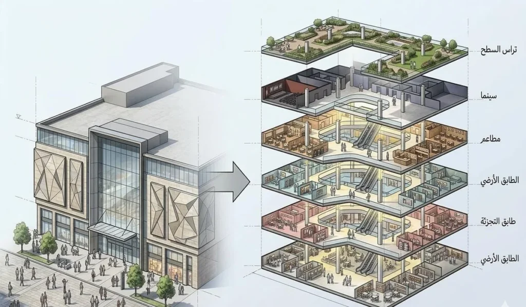 محل على واجهة ولا دور علوي في مول، وإيه الفرق الأساسي بينهم؟