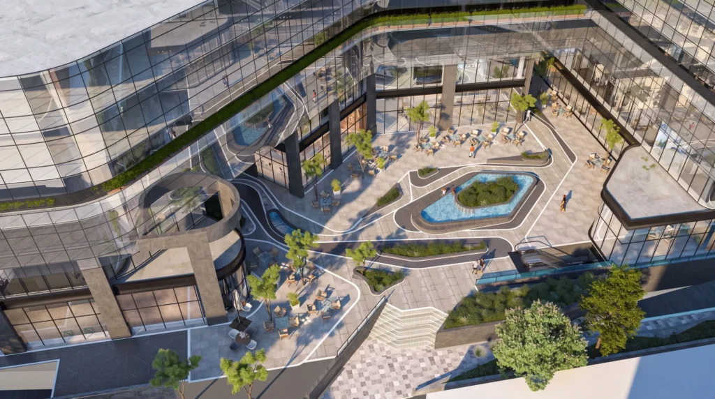 Mall 90 Gate New Cairo | مول 90 جيت التجمع الخامس 1 تخطيط مول 90 جيت التجمع الخامس والتصميم المعماري - Mall 90 Gate New Cairo Masterplan