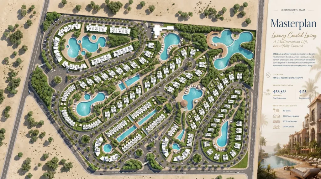 Sayf North Coast | قرية صيف الساحل الشمالي سيدي عبد الرحمن 1 مساحة وتخطيط مشروع صيف الساحل الشمالي - Sayf North Coast Masterplan