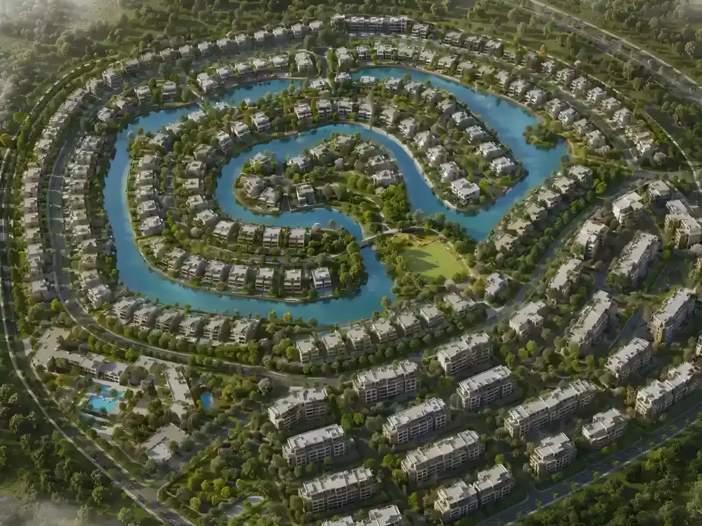 One Hyde Park Masterplan | ماستر بلان وان هايد بارك التجمع الخامس 2 One Hyde Park Masterplan Lagoons - وان هايد بارك لاجونز