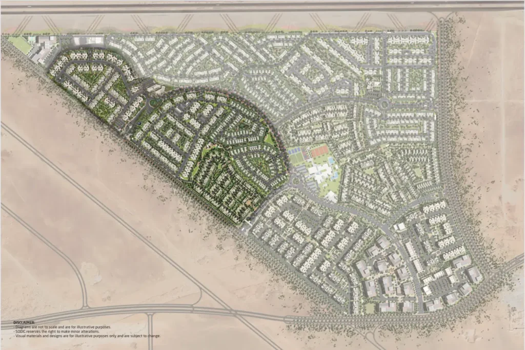 Karmell SODIC Sheikh Zayed | كمبوند كارميل سوديك الشيخ زايد 1 التخطيط والتصميم المعماري في كمبوند كارميل سوديك زايد - Karmell SODIC Zayed Masterplan