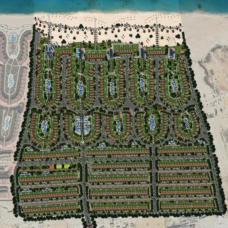 La Vista Bay East North Coast | لافيستا باي إيست الساحل الشمالي 1 تخطيط مشروع لافيستا باي إيست الساحل الشمالي - La Vista Bay East North Coast Masterplan