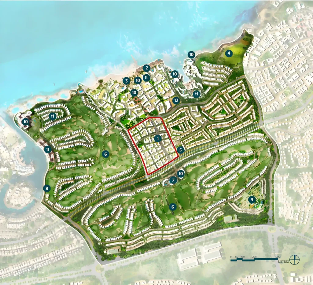 Yemm Boulevard Ras El Hekma | يم بوليفارد رأس الحكمة 1 تخطيط يم بوليفارد رأس الحكمة والتصميم المعماري - Yemm Boulevard Ras El Hekma Masterplan