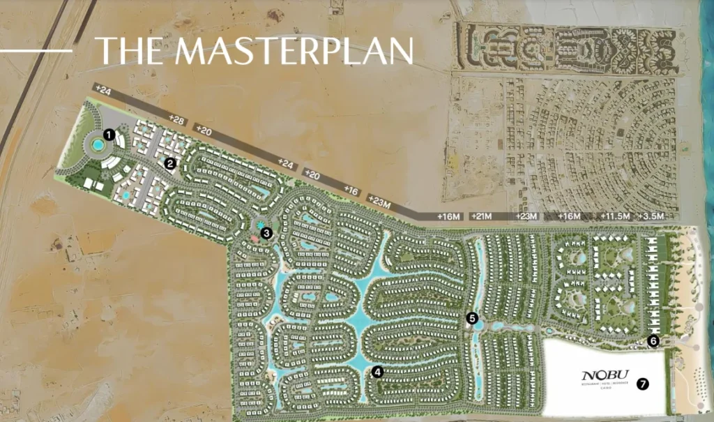 ماستر بلان أوجامي سوديك Ogami Master Plan: المراحل والموقع والخدمات 2 ماستر بلان أوجامي سوديك رأس الحكمة Ogami