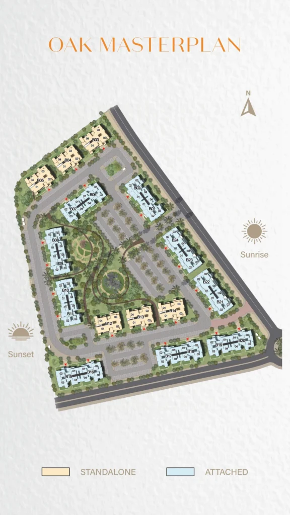 أوك سوديك ايست | Oak Sodic East 1 ماستر بلان أوك سوديك ايست Oak Master Plan