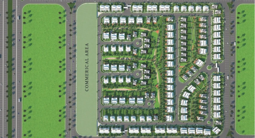 ماستر بلان بالم فالي بالم هيلز Palm Valley Master Plan