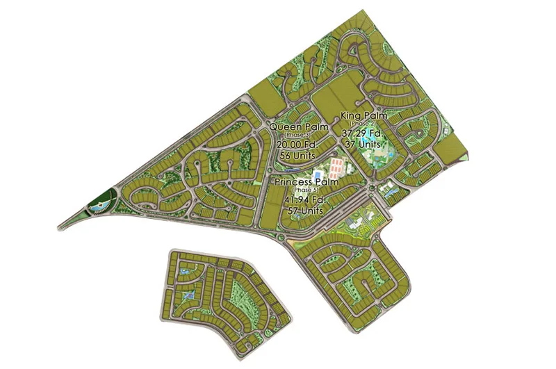 ماستر بلان بالم هيلز أكتوبر Palm Hills October Master Plan