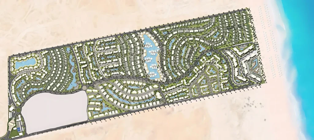 ماستر بلان جون سوديك June SODIC Master Plan: الأحياء والخدمات بالتفصيل 2 ماستر بلان جون سوديك رأس الحكمة June SODIC
