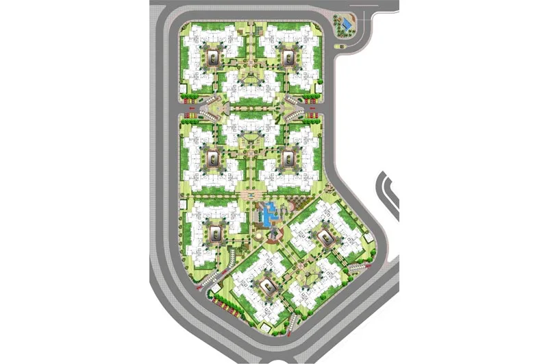 ماستر بلان ذا فيلدج التجمع | The Village New Cairo