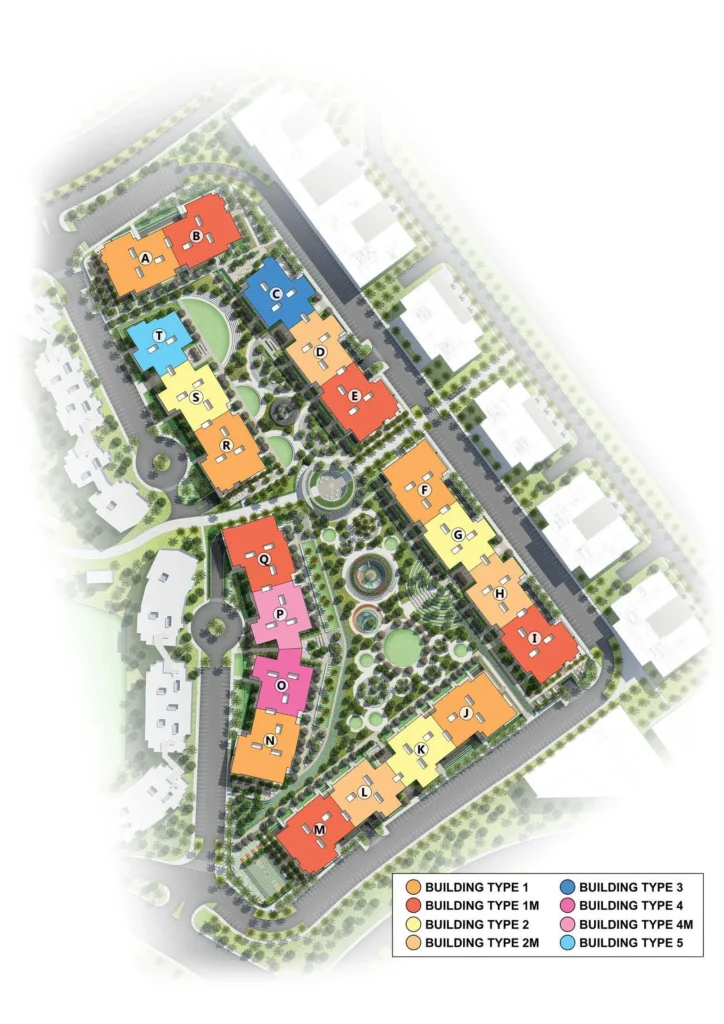 ذا فيلدج فيوز زيد الشيخ زايد | The Village Views ZED 1 ماستر بلان ذا فيلدج فيوز زيد الشيخ زايد The Village Views Master Plan