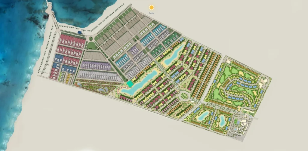 ماستر بلان سيزر سوديك Caesar Master Plan: الموقع واكستنشن 1 و2 2 ماستر بلان سيزر سوديك رأس الحكمة Caesar