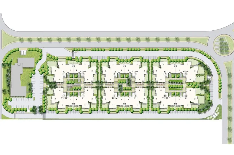 كمبوند فيلدج أفينيو بالم هيلز التجمع الخامس | Village Avenue Palm Hills 1 ماستر بلان فيلدج أفينيو | Village Avenue