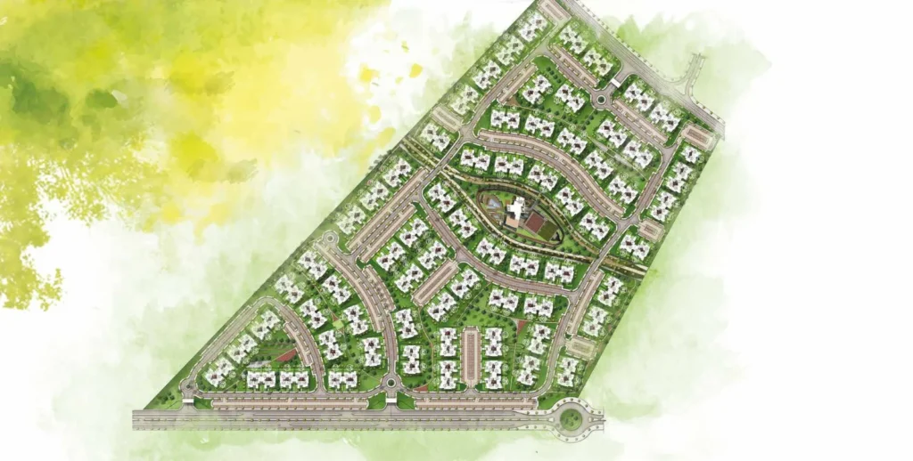 ماستر بلان كابيتال جاردنز بالم هيلز | Capital Gardens Palm Hills