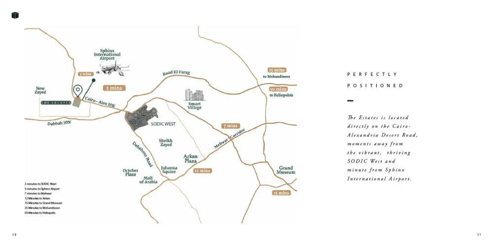 The Estates SODIC Zayed | كمبوند ذا استيتس الشيخ زايد 1 موقع كمبوند ذا استيتس الشيخ زايد - The Estates SODIC Zayed