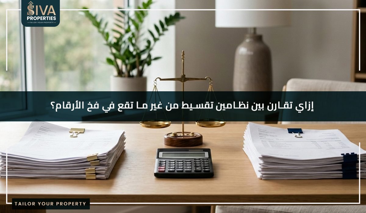 إزاي تقارن بين نظامين تقسيط