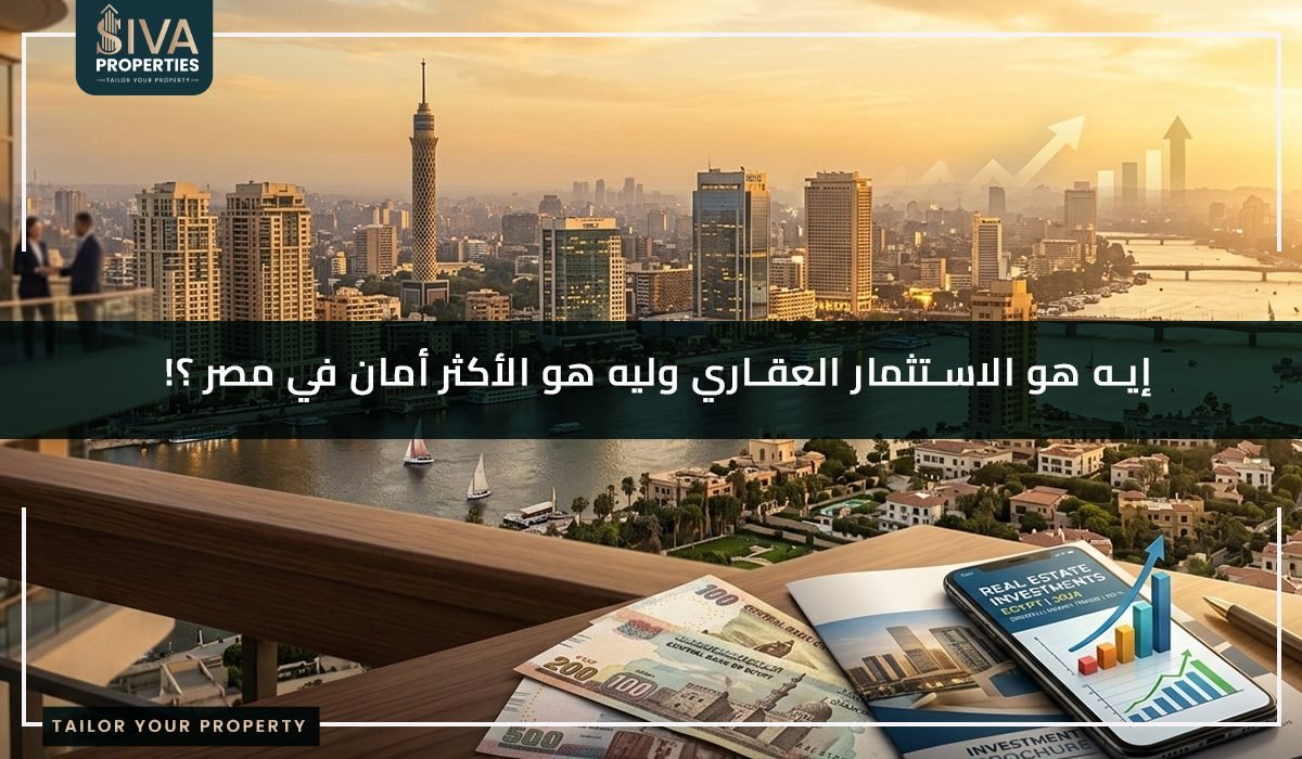 إيه هو الاستثمار العقاري وليه هو الأكثر أمان في مصر ؟