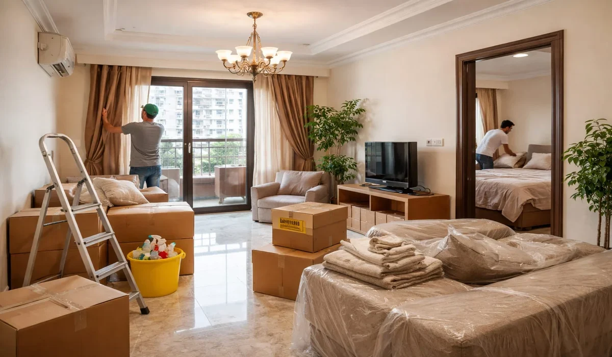 تجهيز الشقة للإيجار