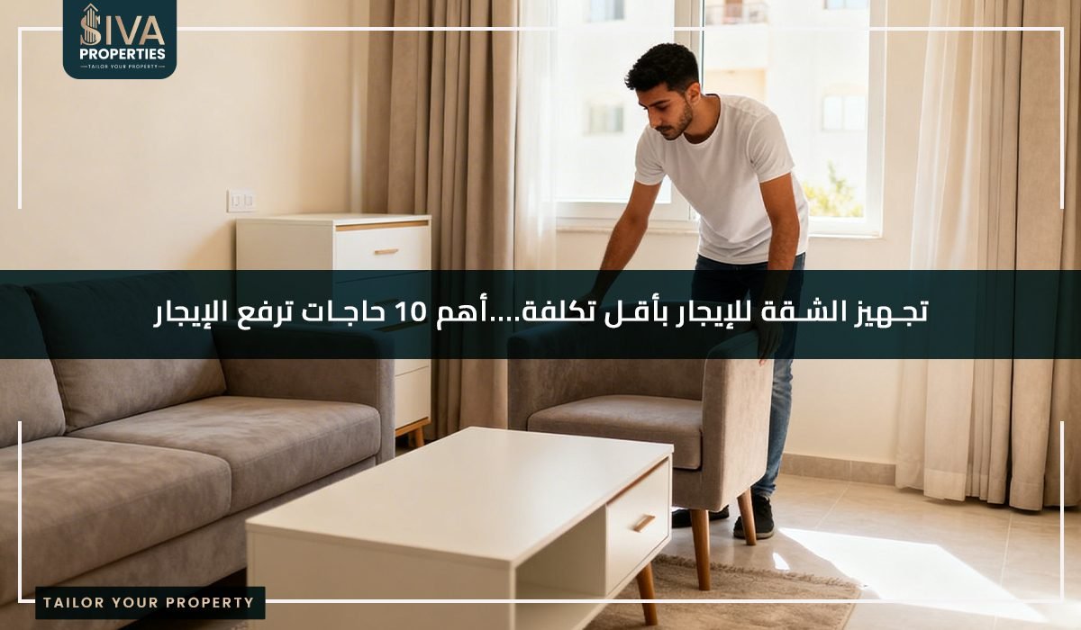 -تجهيز الشقة للإيجار بأقل تكلفة- أهم 10 حاجات ترفع الإيجار