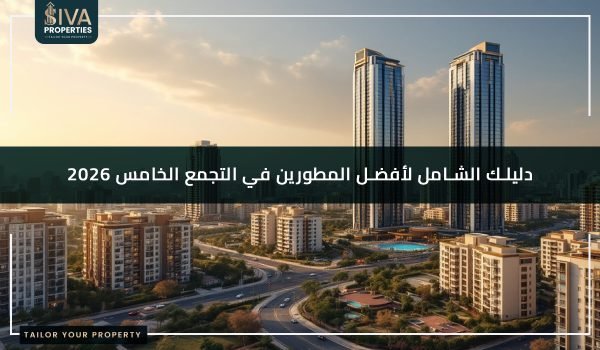 أفضل المطورين في التجمع الخامس 2026