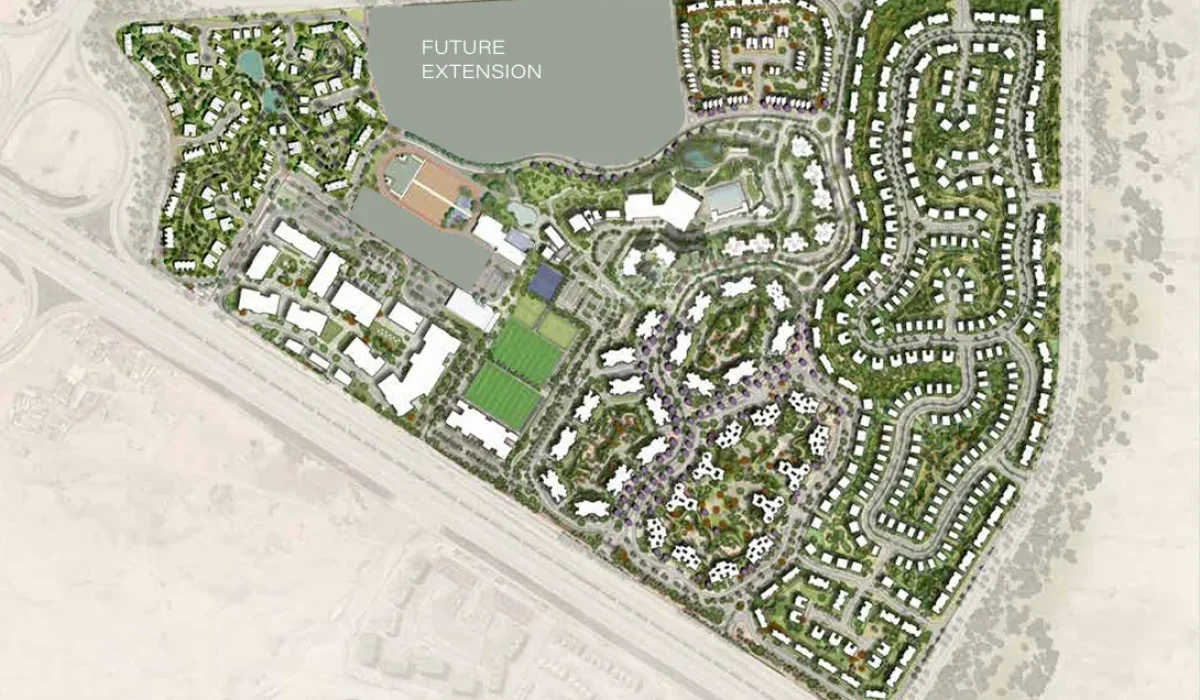 ماستر بلان كمبوند زيد ايست التجمع ZED East Master Plan